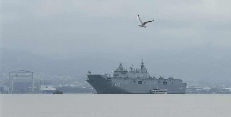 TCG Anadolu Kocaeli'de ziyarete açıldı