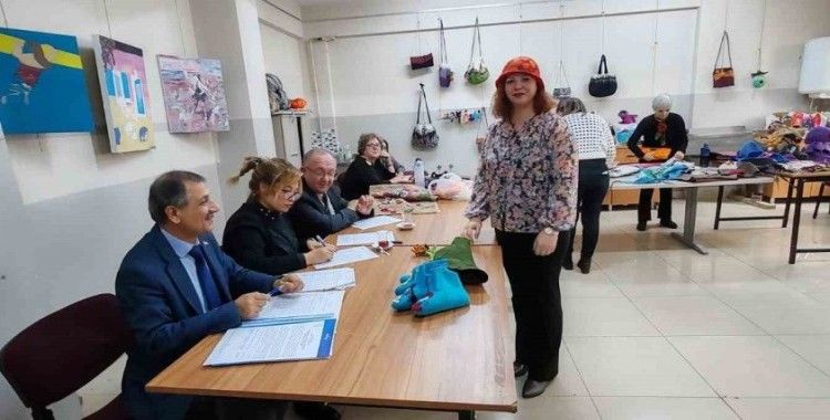 Keçe Aksesuarları yapımı kursu sona erdi
