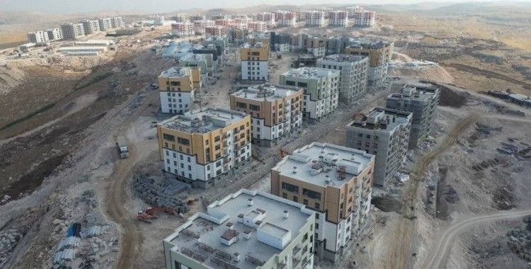 Şanlıurfa’da deprem konutları hızla yükseliyor