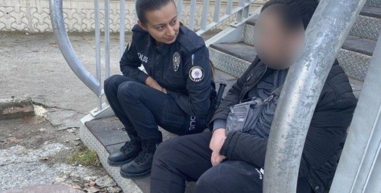 Atlamak üzereyken vatandaş yakaladı