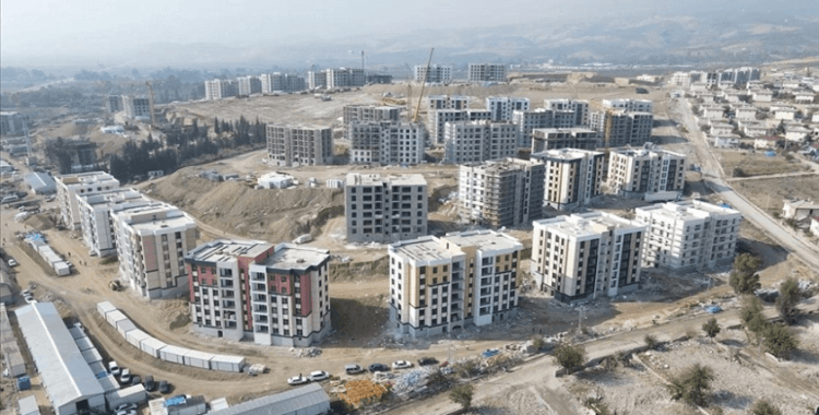 Hatay'da ay sonuna kadar 7 bine yakın ev hak sahiplerine teslim edilecek