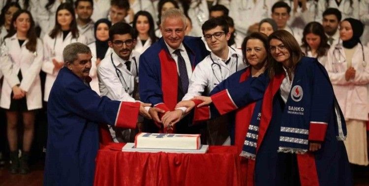 SANKO Üniversitesi Tıp Fakültesi Beyaz Önlük Giyme Töreni