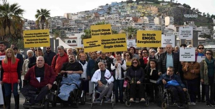 Kuşadası’nda Dünya Engelliler Günü kutlandı
