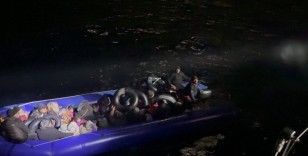 İzmir açıklarında 11 düzensiz göçmen kurtarıldı, 34 göçmen yakalandı
