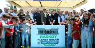 Başköy’ün hizmet binası açılışa hazır
