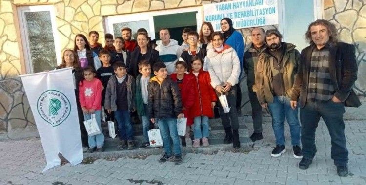 Özel öğrencilerden yaban hayatı merkezine ziyaret
