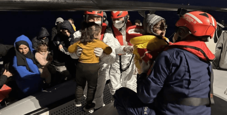 Aydın’da bir ayda 98 düzensiz göçmen kurtarıldı