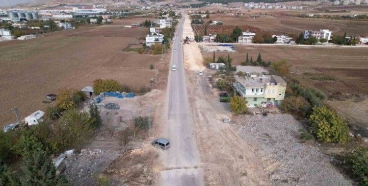 Türmüz yolunda genişletme çalışmaları başladı
