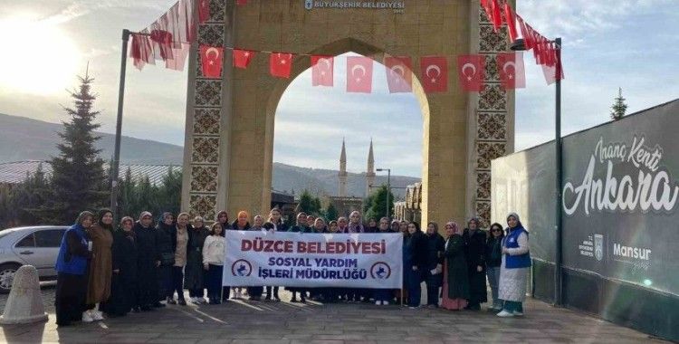 Ankara’nın tarihi mekanlarını gezdiler
