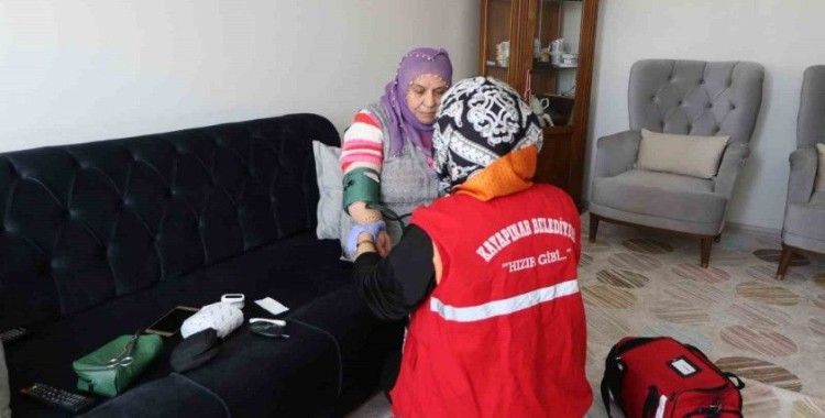 Kayapınar Belediyesi’nden 646 kişiye evde bakım hizmeti
