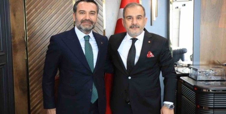 Başkan Şerifoğulları, ETSO Başkanı Alan ile bir araya geldi
