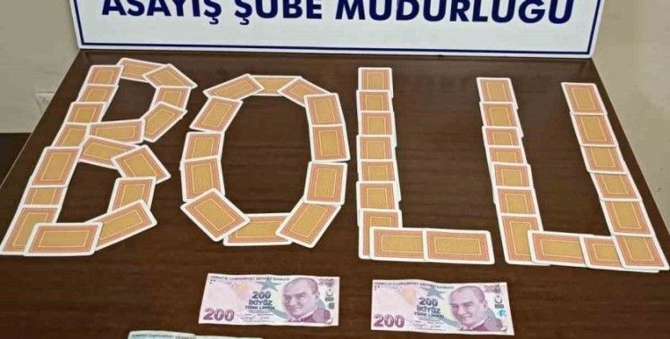 Kumar oynatılan işletmeye baskın yapıldı