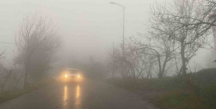 Zonguldak’ta sıcaklık düştü, sis etkili oldu
