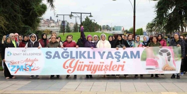 Kadınlar hem sosyalleşti hem de spor yaptı
