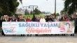 Kadınlar hem sosyalleşti hem de spor yaptı
