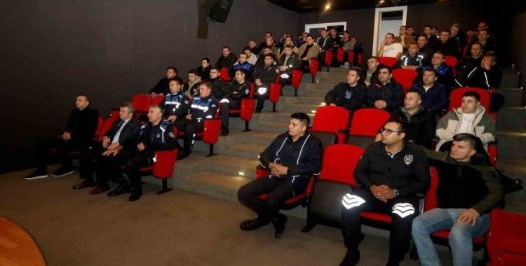 Zabıta ekiplerine biber gazı eğitimi
