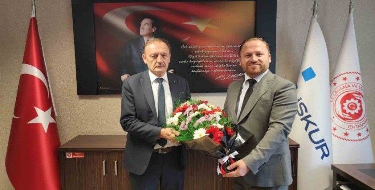 İŞKUR Müdürü Çalış görevini Sarıçam’a devretti