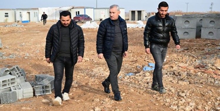 Yeşilyurt’ta köy evleri teslime hazırlanıyor
