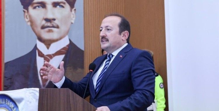 Vali Pehlivan: ""İnsanın hayatını huzur ve esenlik içerisinde idame ettirebilmesi güvenlik ile mümkündür"
