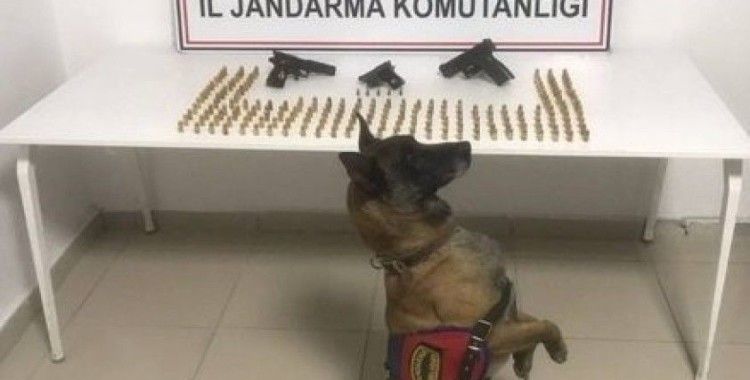 Rize’den Eskişehir’e getirilen kaçak silahlar ve mermiler ele geçirildi
