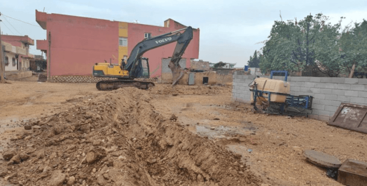 Mardin’de mahallelerde su sorunu çözüme kavuşuyor