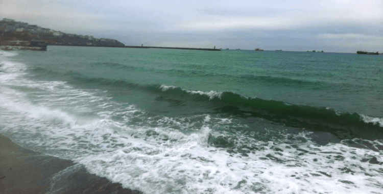 Marmara'da deniz ulaşımına poyraz engeli