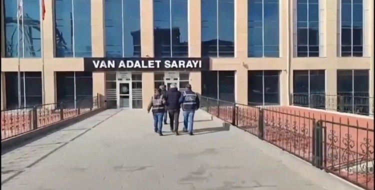 Van’da 42 yıl kesinleşmiş hapis cezası bulunan 1 şahıs tutuklandı
