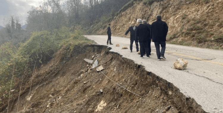 Heyelanın izleri silinecek