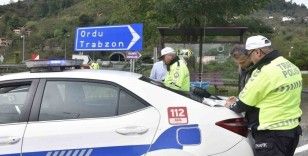 Ordu’da bir haftada 15 binden fazla araç denetlendi
