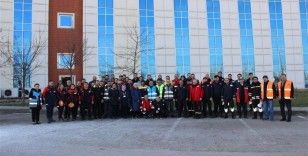Sivas Numune Hastanesinde KBRN tatbikatı
