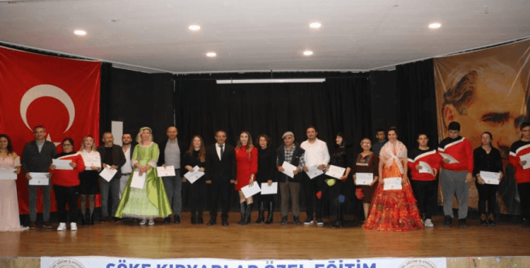 Söke'deki okulda farkındalık etkinliği