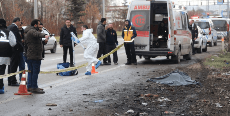 Erzurum'da karayolu kenarında ceset bulundu