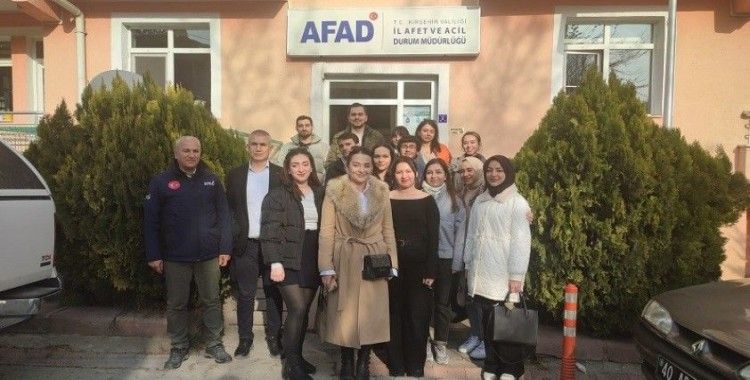 AFAD, Tıp Fakültesi öğrencilerine eğitim verdi