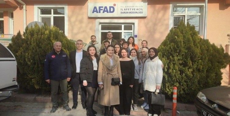 AFAD, Tıp Fakültesi öğrencilerine eğitim verdi
