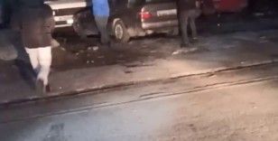 Tamiri yapılmayan aracını benzin döküp yakmaya çalıştı
