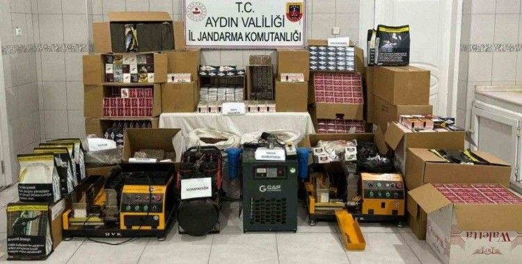 Bozdoğan’da 99 bin 700 adet makaron ele geçirildi
