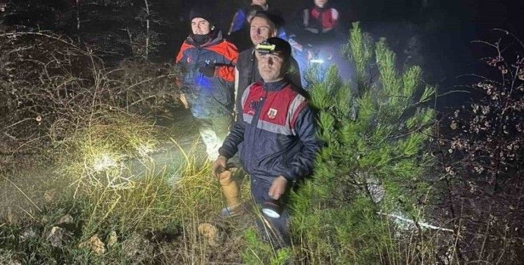 Kaybolan şahıs ekipler tarafından bulundu
