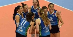 Nilüfer’in sultanları CEV Challenge Cup’ta çeyrek finale yükseldi
