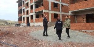 Sivas’ta yapımı süren afet evleri bir bir yükseliyor
