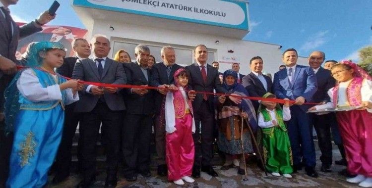 Bodrum’da Çömlekçi Atatürk İlkokulu açıldı
