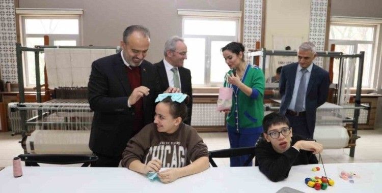 Bursa’da özel öğrencilerle engelsiz buluşma
