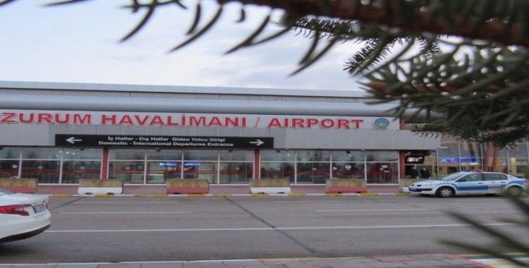 Erzurum Havalimanı’nda bir ayda 86 bin 865 yolcuya hizmet verildi
