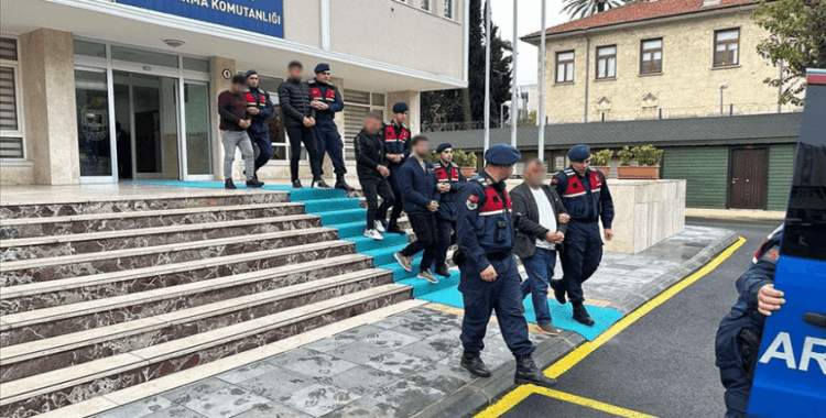 Mersin'de terör örgütü PKK/KCK'ya yönelik operasyonda 5 zanlı yakalandı