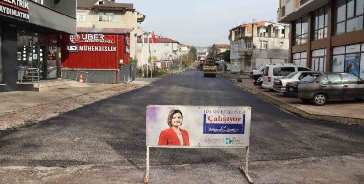 Alikahyaya 2 bin 75 tonluk asfalt
