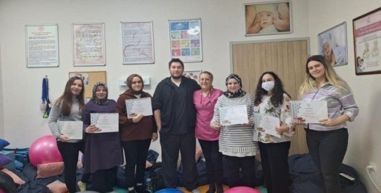 Gebe okulu sayesinde anne adayları eğitim alıyor
