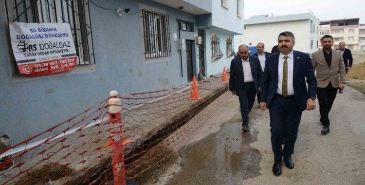 Arabayatağı doğalgaza kavuşuyor
