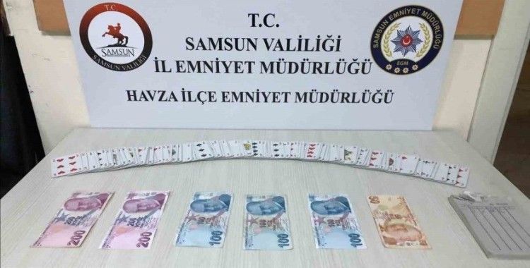 Kumar oynayan 5 kişiye 20 bin 275 lira ceza

