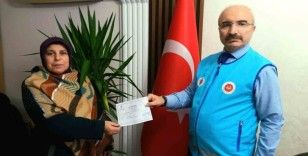 Gediz’de Filistin’li mazlumlar için duygulandıran bağış
