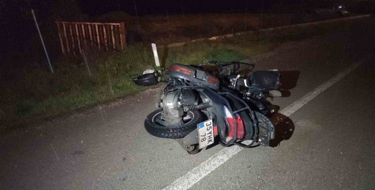 Karabük’te hafif ticari aracın çarptığı motokurye hayatını kaybetti
