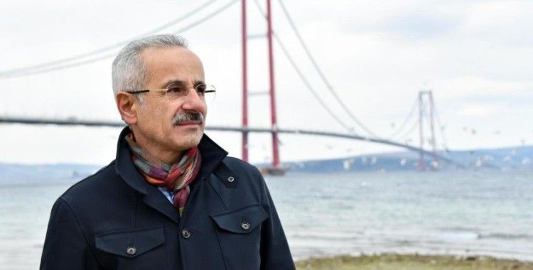 Bakan Uraloğlu: Dünyada yılın en iyi projesi 1915 Çanakkale Köprüsü oldu